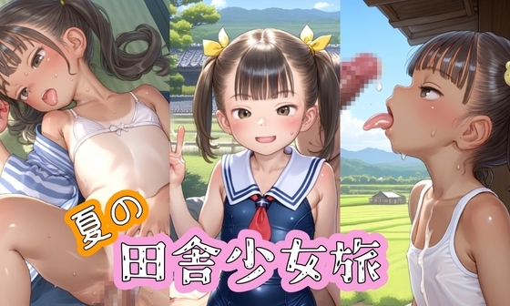 【エロCG/動画】【500枚】夏の田舎少女旅【性活必需品】