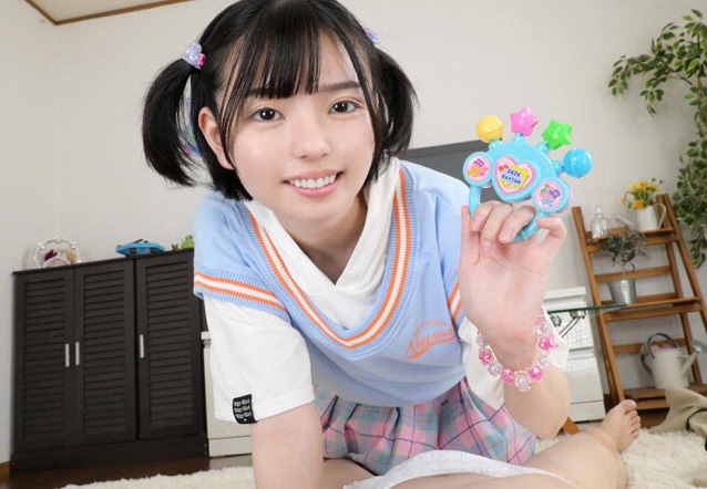 【エロ動画】【VR】赤ちゃんごっこ！週末はいつもいきなりやってくるメスガキにえっちなおままごとで遊ばれてます 市井結夏【市井結夏】