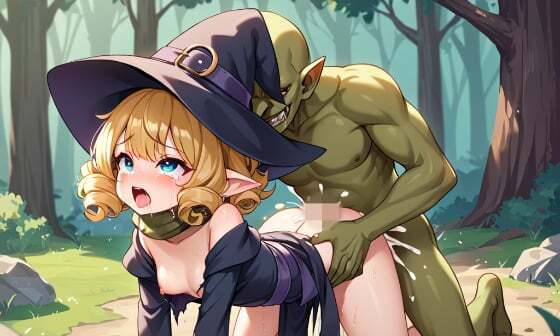 【エロCG/動画】ゴブリンに捕まった魔法使い【yarumi】 【エロCG/動画】ゴブリンに捕まった魔法使い【yarumi】