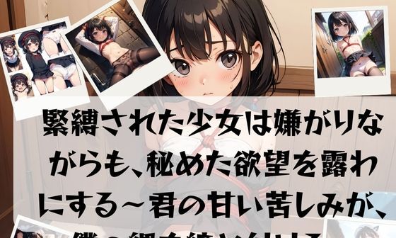 【エロCG/動画】緊縛された少女は嫌がりながらも、秘めた欲望を露わにする〜君の甘い苦しみが、僕の縄を締め付ける〜【官能オリオン】