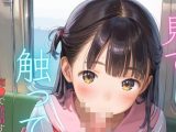 【エロCG/動画】痴●で発情するちっぱい美少女05【ぷにあな】