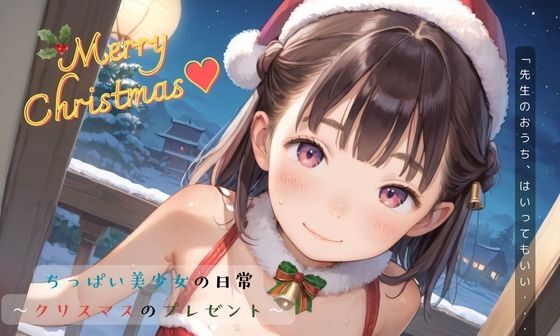 【エロCG/動画】ちっぱい美少女の日常〜クリスマスのプレゼント〜05【ぷにあな】