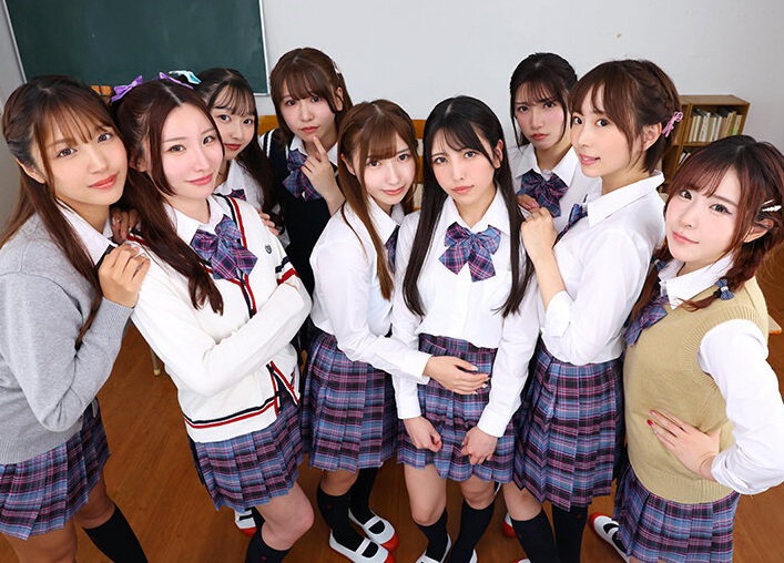 【エロ動画】【VR】【8K VR】3年H組ハーレム美少女祭り! 全員と生中出し放題SP学園祭!【沙月恵奈、他】 【エロ動画】【VR】【8K VR】3年H組ハーレム美少女祭り! 全員と生中出し放題SP学園祭!【沙月恵奈、他】