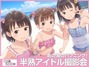 【エロCG/動画】■えっ！？■半熟アイドル撮影会がヌーディストビーチ！？■南の海のハプニング■500枚■【ωいるかっくす塾長ω】