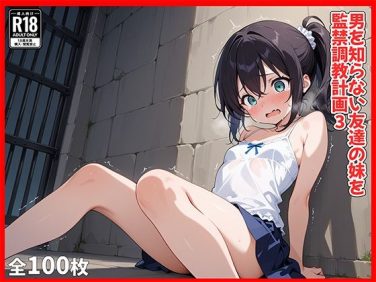 【エロCG/動画】男を知らない友達の妹を監禁調教計画3【裏ヒロイン開発室】