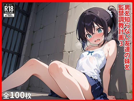 【エロCG/動画】男を知らない友達の妹を監禁調教計画3【裏ヒロイン開発室】