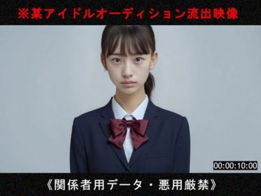 【エロCG/動画】某アイドルオーディション流出映像【No.1008】【Blue Frames】