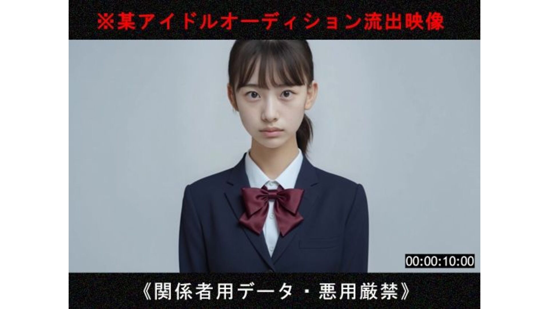 【エロCG/動画】某アイドルオーディション流出映像【No.1008】【Blue Frames】