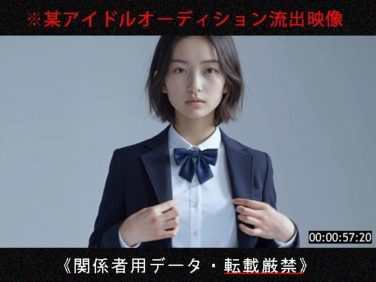 【エロCG/動画】某アイドルオーディション流出映像【No.1009】【Blue Frames】