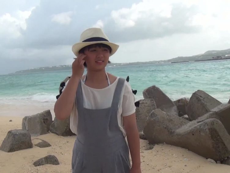 【Jrアイドル】沖縄で過ごした夏休み 前編 遠野えりか