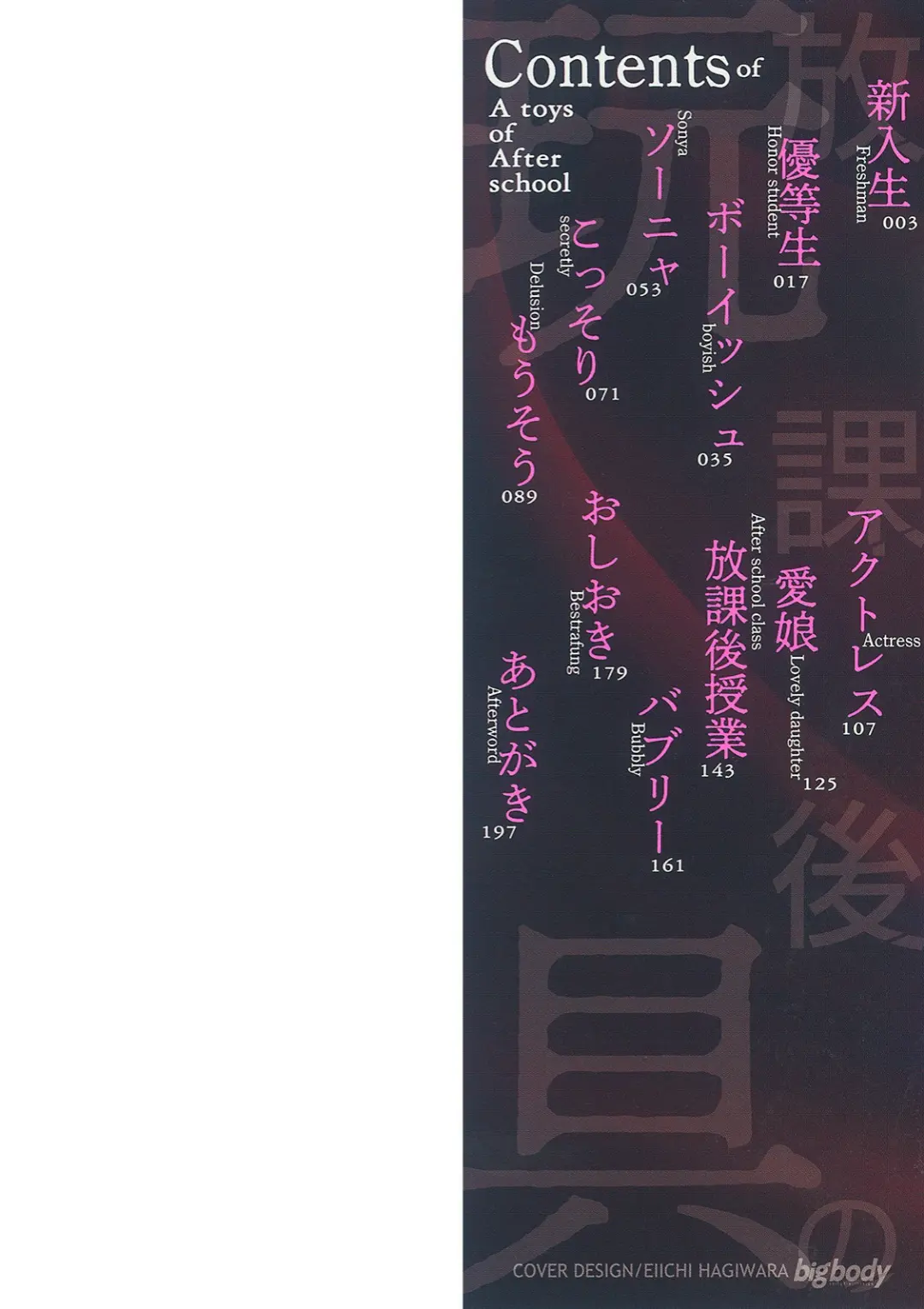 【エロコミック】放課後の玩具 【デジタル特装版】【佐波サトル】