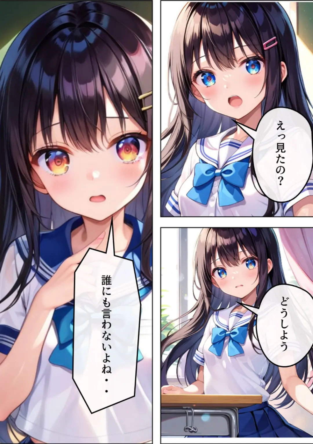 【エロコミック】学園NO.1のみなみちゃんの弱みを握ってエッチする話 モザイク版【パイナップル博士、他】