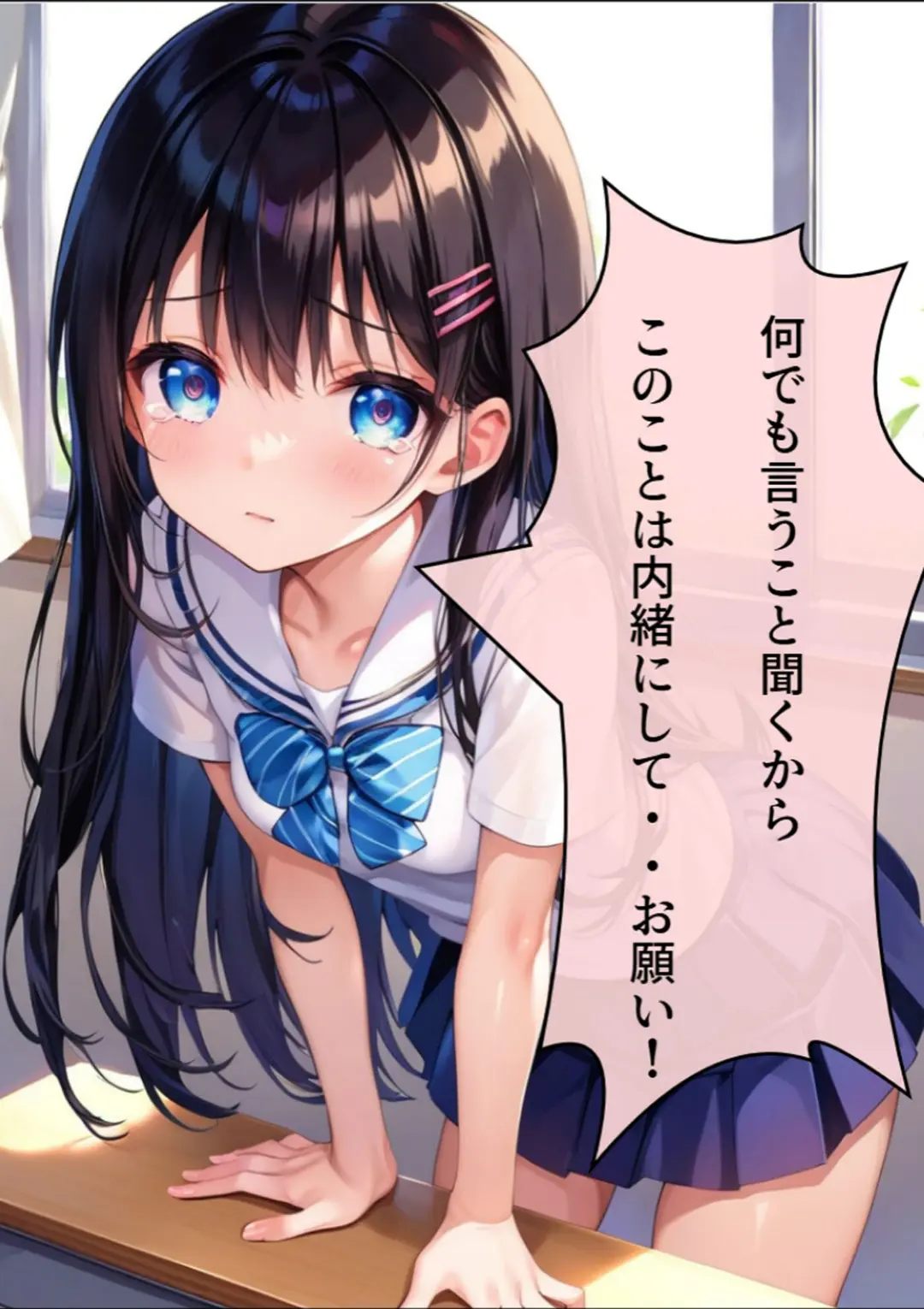 【エロコミック】学園NO.1のみなみちゃんの弱みを握ってエッチする話 モザイク版【パイナップル博士、他】