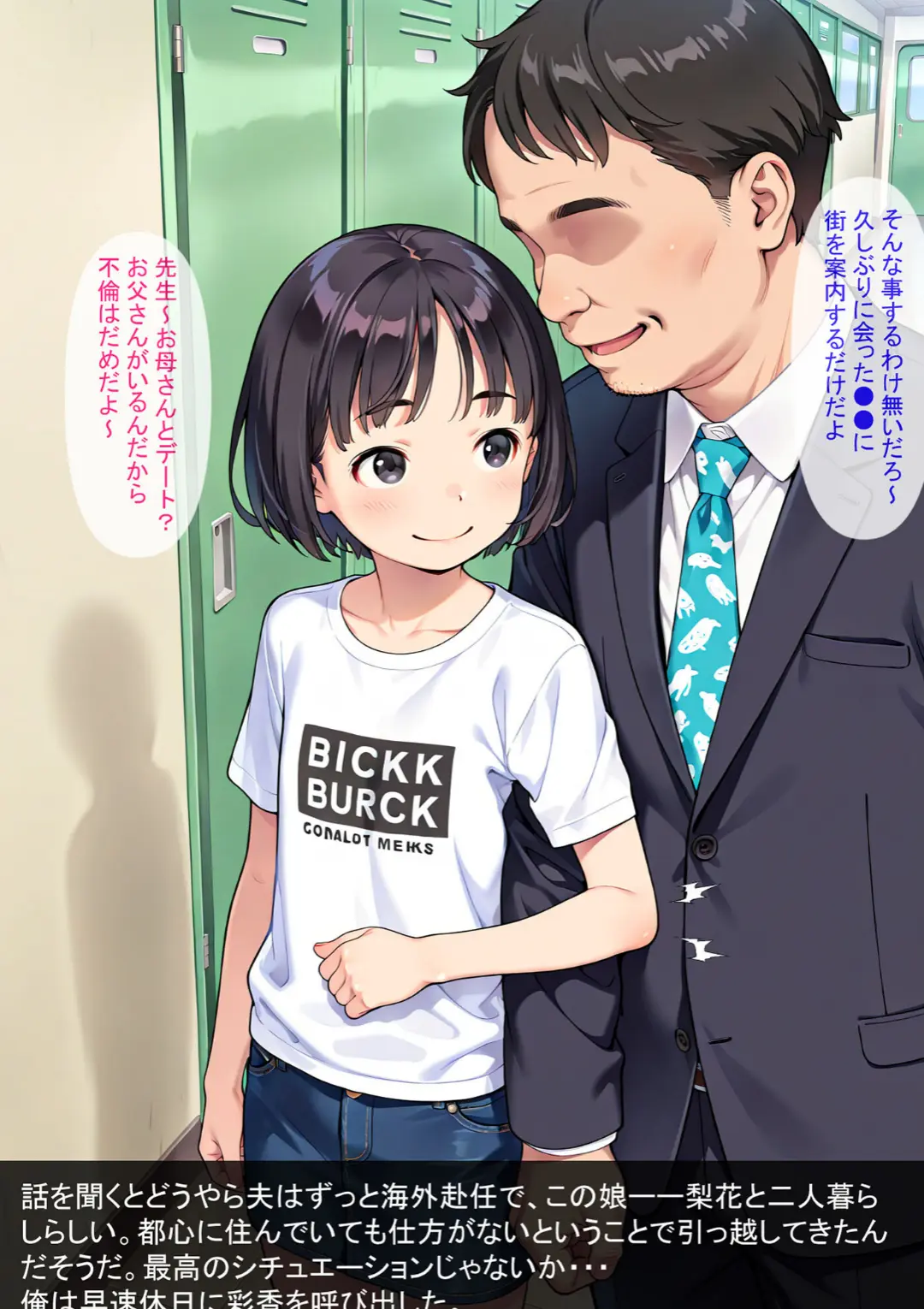 【エロコミック】となりの母娘2 -- 再会そして モザイク版【AIRCOLOR、他】